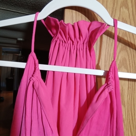 Pink Naked Zebra LG Halter Dress NWT - Picture 6 of 16